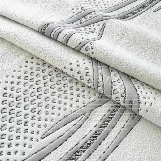 Трикотажное полотно ST 082-38 Black/Grey 9.2/ Blue 3.2 FS