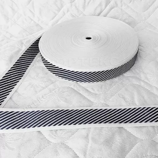 Лента окантовочная цветная A-Ос 3.4 темно-синяя оптом