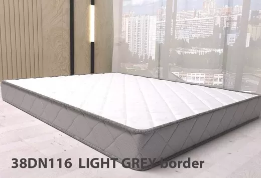 Ткань для боковой части матраса 38DN116 LIGHT GREY border
