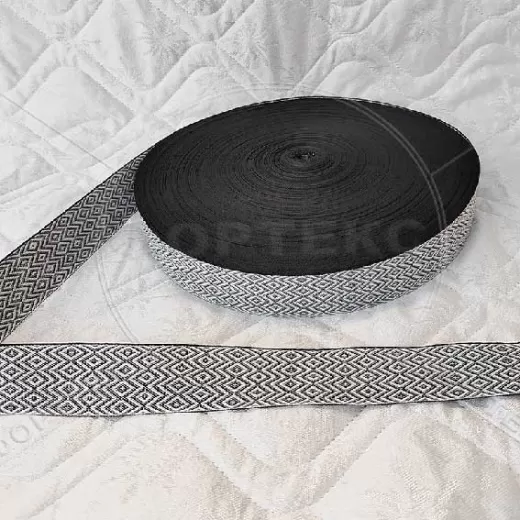 Лента окантовочная цветная А-РP 9.3 черная оптом