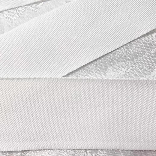 Лента окантовочная простая АА белая оптом для матрасов