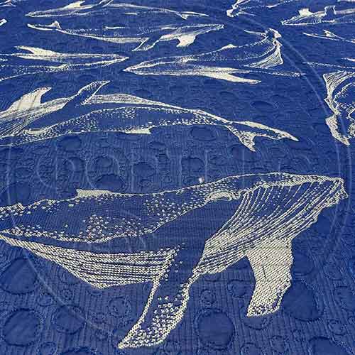 Трикотажное полотно FRTX 25 036 Кит матрасная ткань оптом детская