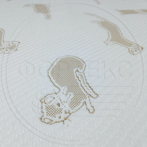 Трикотажное полотно FRTX 25 032 Соболь для матрасов и наматрасников