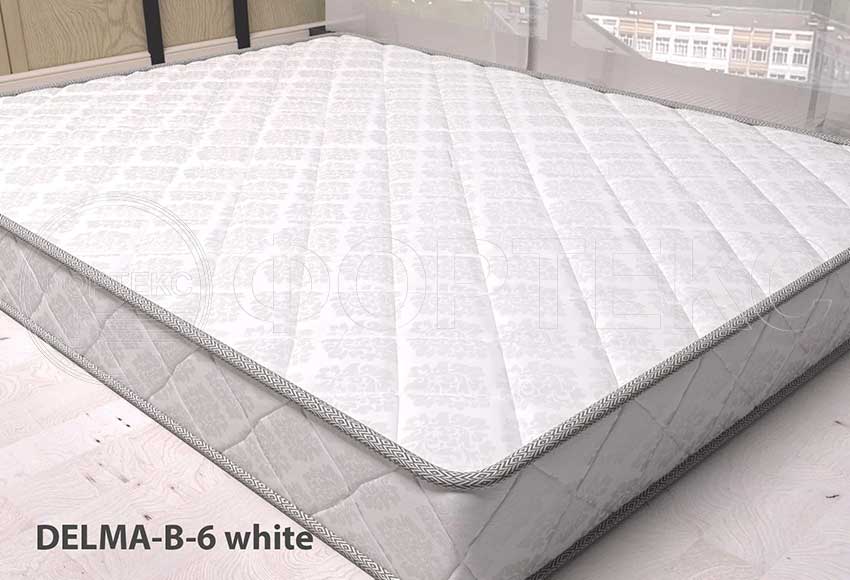 Ткань жаккард полиэстер для матраса DELMA-B-6 white