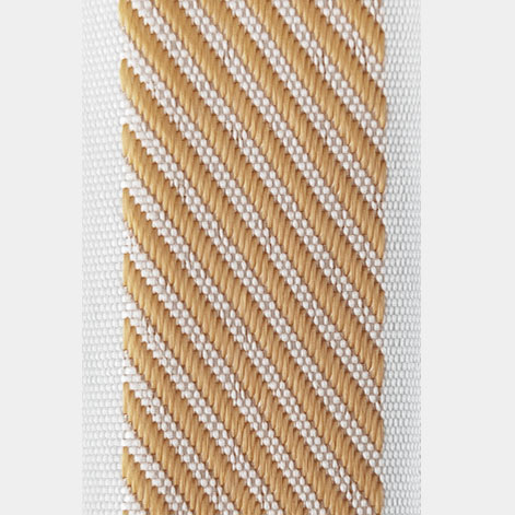 Лента окантовочная цветная A-Ос 6.5 бежево-золотая