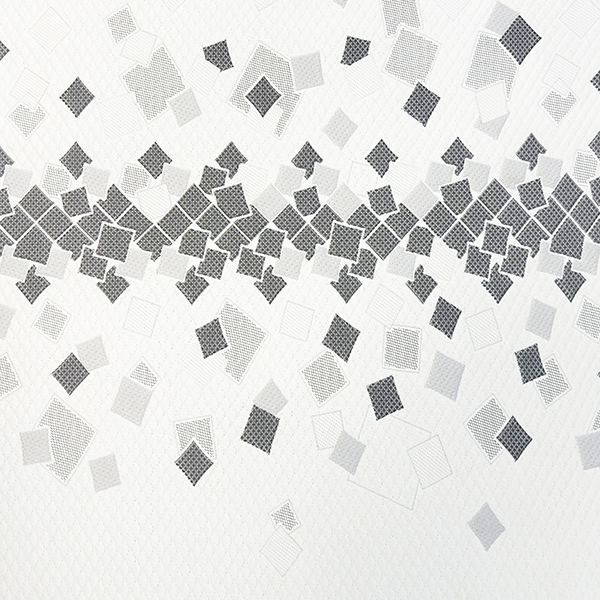 Трикотажное полотно оптом ST 037-43 Black/Grey 9.2/Blue 3.2 FS