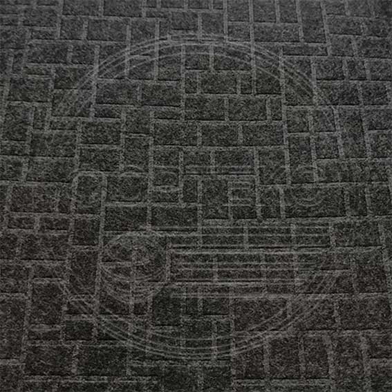 Файбертекс тисненый черный