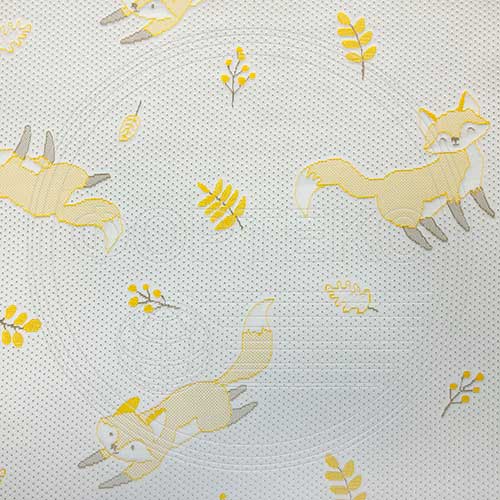 Трикотажное полотно FRTX 25 030 Лиса матрасная ткань оптом