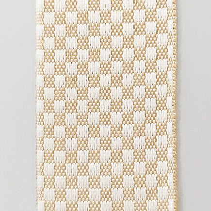 Лента окантовочная цветная АШ, шахматы 6.4 золотая