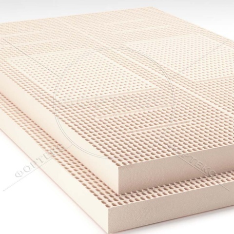 Латекс монолит 7-ми зональный в листах для матрасов