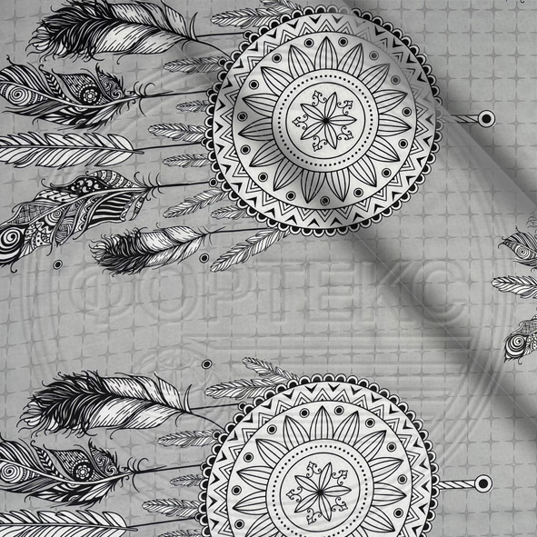 Ткани для постельного белья оптом Полиэстер ZAK-2037 A купить ОПТОМ Фортекс
