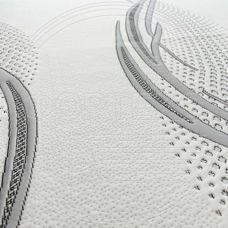 Трикотажное полотно ST 082-38 Black/Grey 9.2/ Blue 3.2 FS проекция