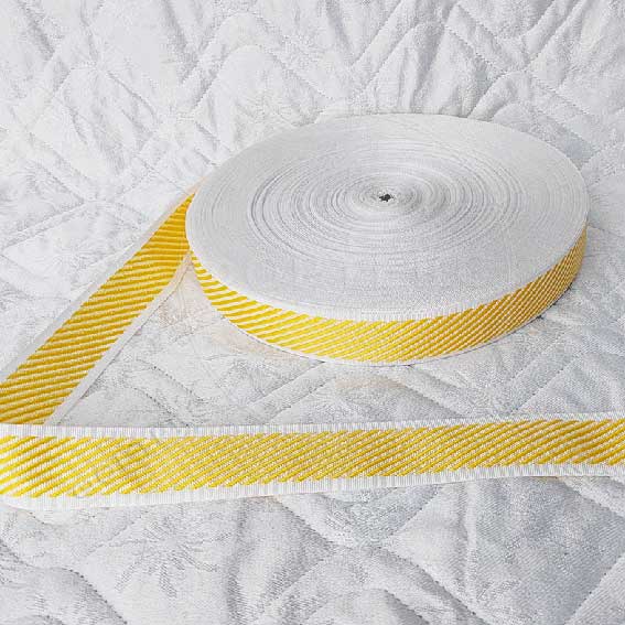 Лента окантовочная цветная A-Ос 6.3 желтая оптом