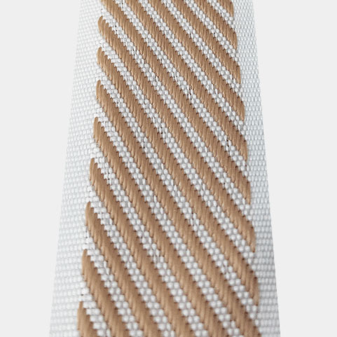 Лента окантовочная цветная A-Ос 7.2 темно-бежевая