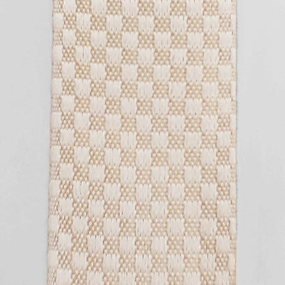 Лента окантовочная цветная АШ, шахматы 7.1 бежевая