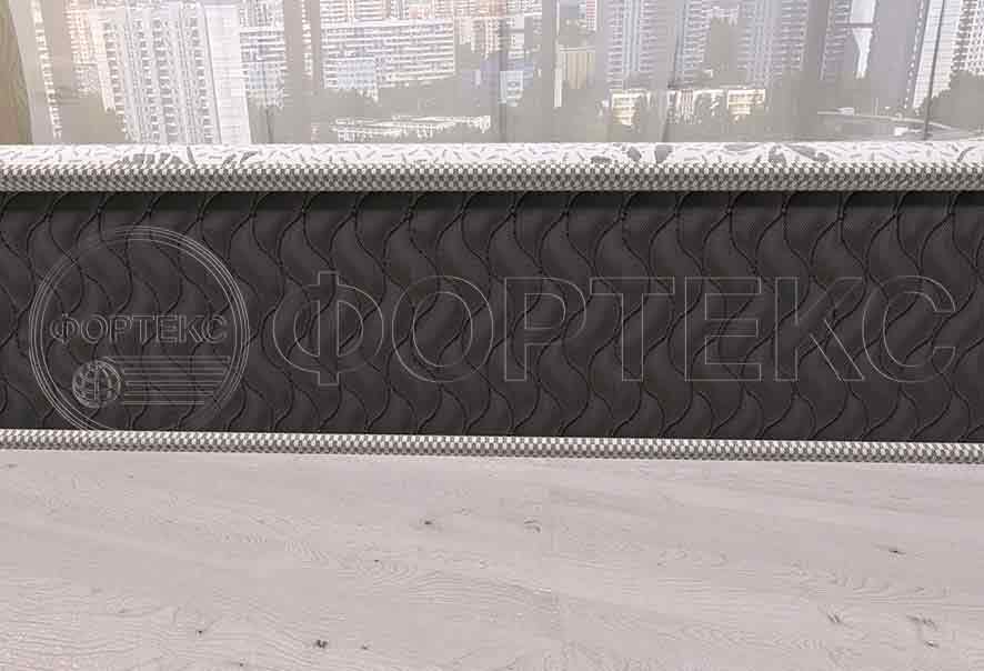 Стёжка бурлетная Узор № 319, вид на бордюр матраса