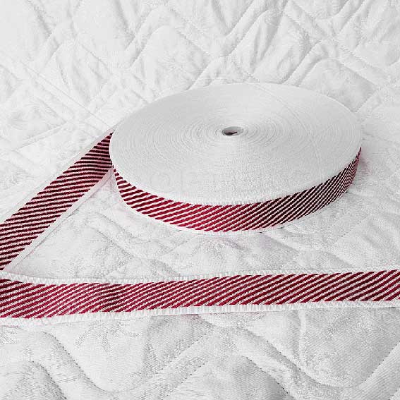 Лента окантовочная цветная A-Ос 5.0 бордовая оптом