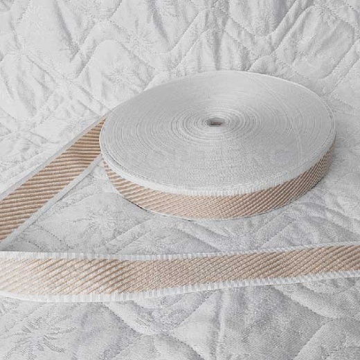 Лента окантовочная цветная A-Ос 7.1 светло-бежевая оптом